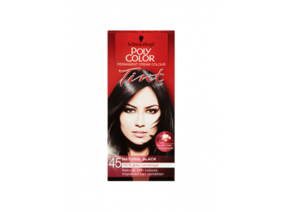 Poly Color Hair Colour Tint 45 Natural Black