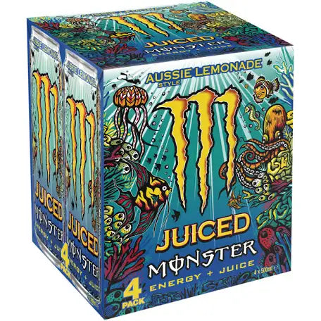 Monster Energy Aussie Lemonade 4x500ml