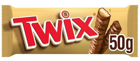 Twix Bar 50g (CONFECTIONERY)