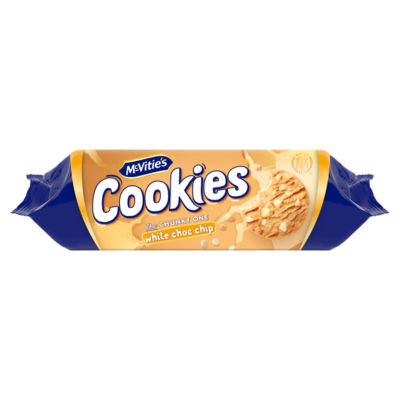 McVities Cookies White Choc Chip 150g (BISCUITS)