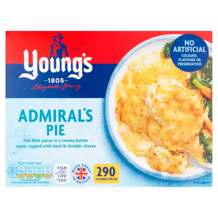 Youngs Admirals Pie 300g (FROZEN)