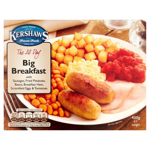 Kershaws Big Breakfast 400g (FROZEN)