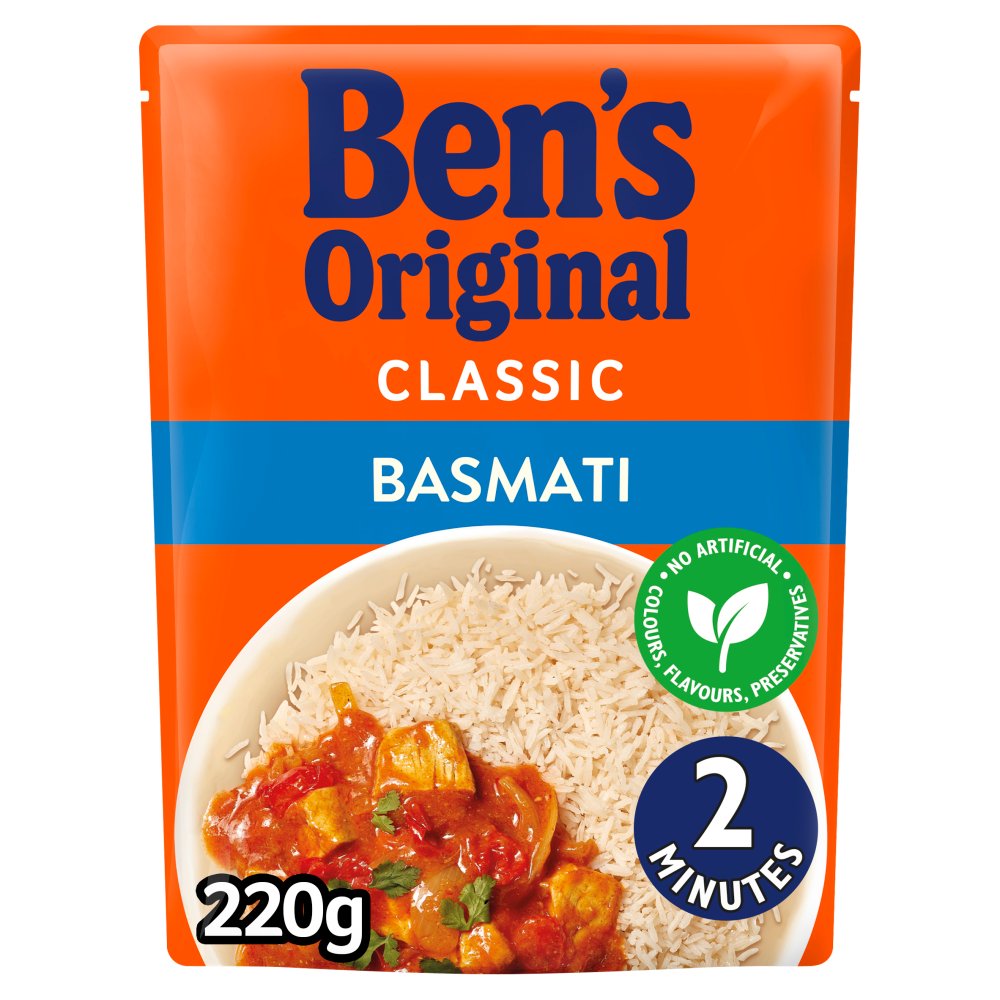Ben's Basmati Rice 220g
