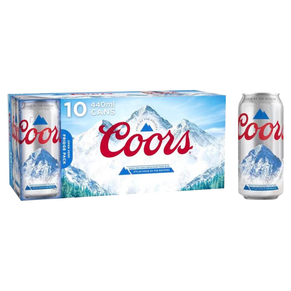 Coors Lager 10x440ml
