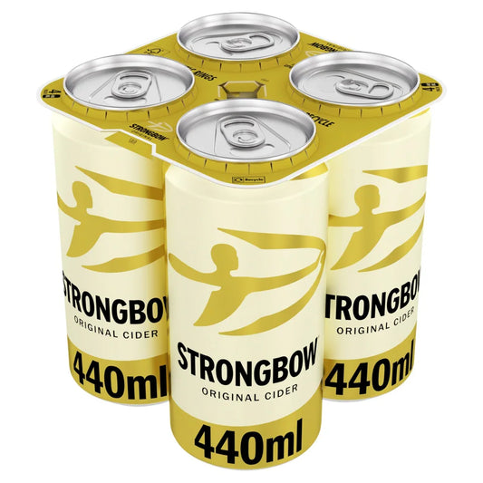 Strongbow Yellow 4x440ml (ALCOHOL)