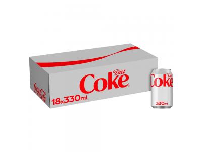 Diet Coke 18x330ml