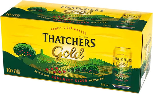 Thatcher Gold 10x440ml (MULTIPACK)