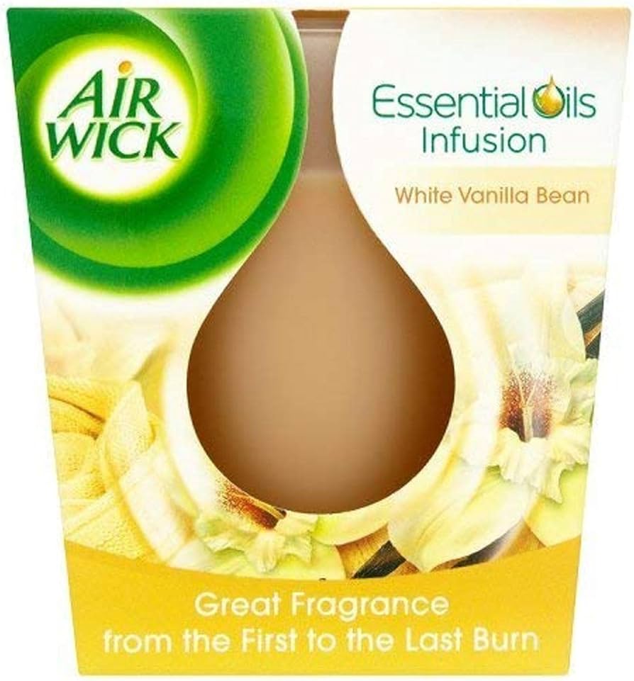 Air Wick White Vanilla Bean Candle