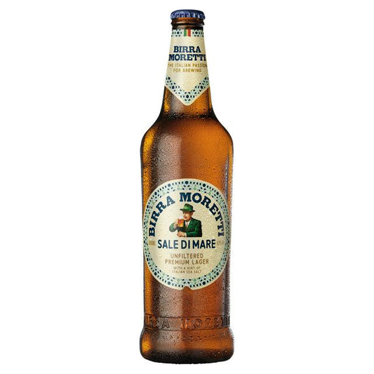 Birra Moretti Sale Di Mare Lager Bottle 660ml (ALCOHOL)