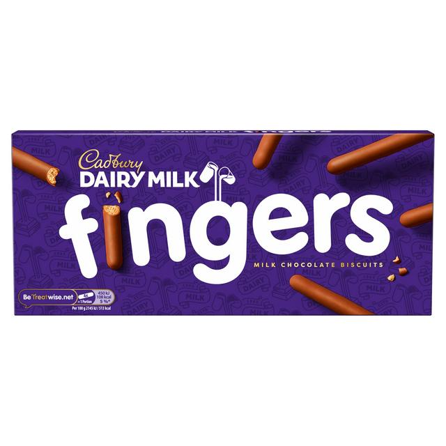 Cadbury's Dairy Milk Fingers 114g