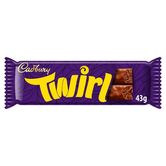 Cadbury Twirl Bar 43g (CONFECTIONERY)