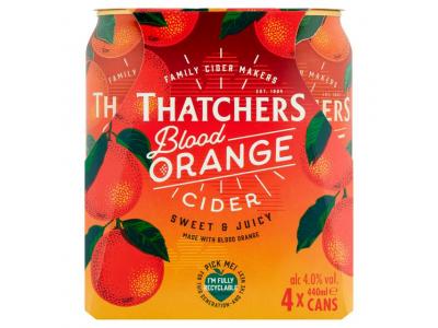 Thatchers Blood Orange 4x440ml (ALCOHOL)