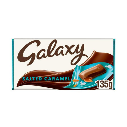 Galaxy Salted Caramel Block 135g