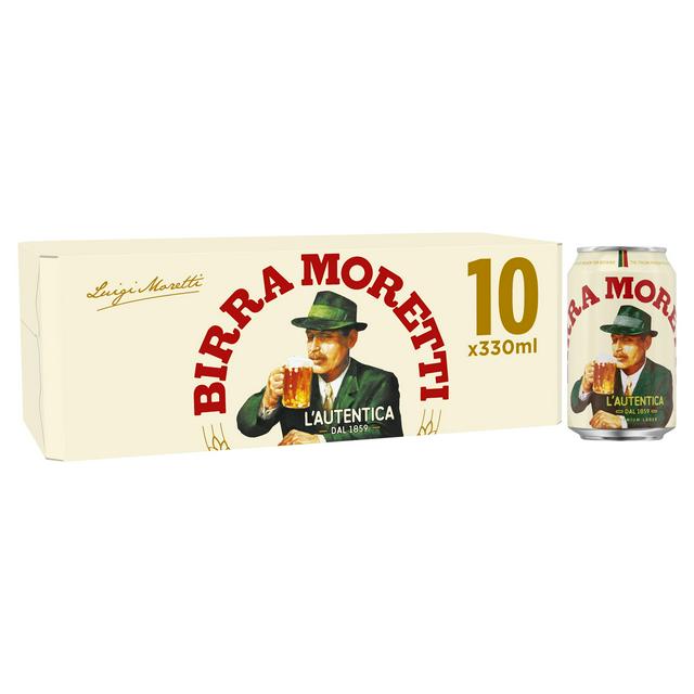 Birra Moretti 10x330ml (MULTIPACK)