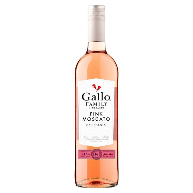 Gallo Pink Moscato Wine 75cl (ALCOHOL)