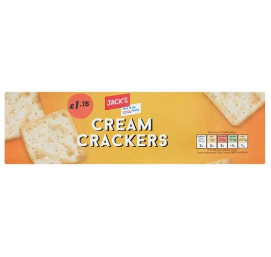 Jacks Cream Crackers 300g (BISCUITS)