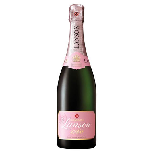 Lanson Rose Brut Champagne 75cl