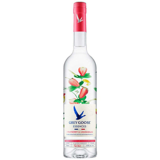 Grey Goose Essences Strawberry & Lemongrass 70cl (ALCOHOL)