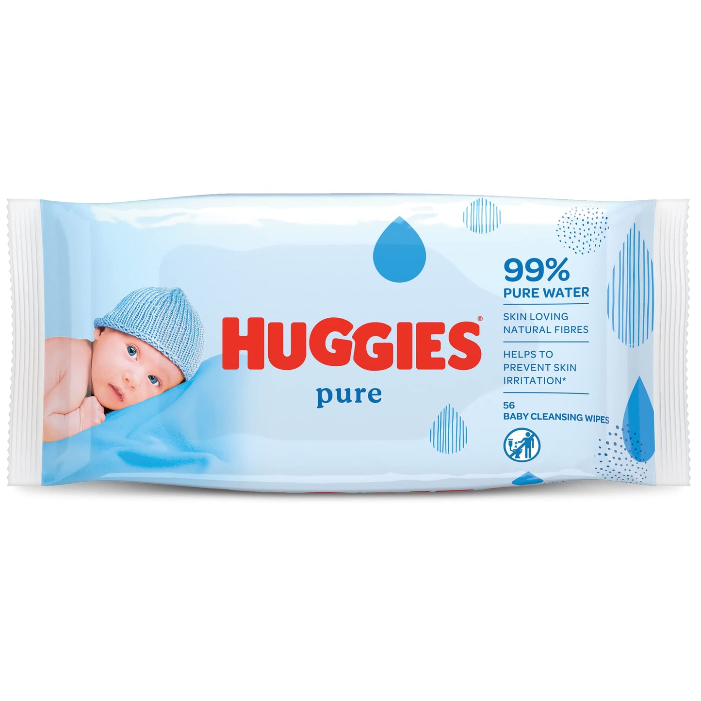 Huggies Pure 48 Baby Wipes
