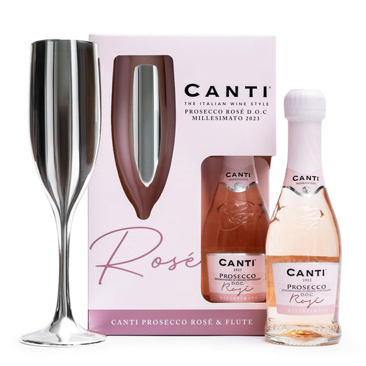 Canti Prosecco Rose Gift Pack (FESTIVE)