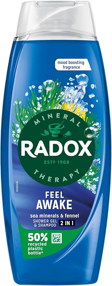 Radox Feel Awake 2in1 Shower Gel & Shampoo 225ml