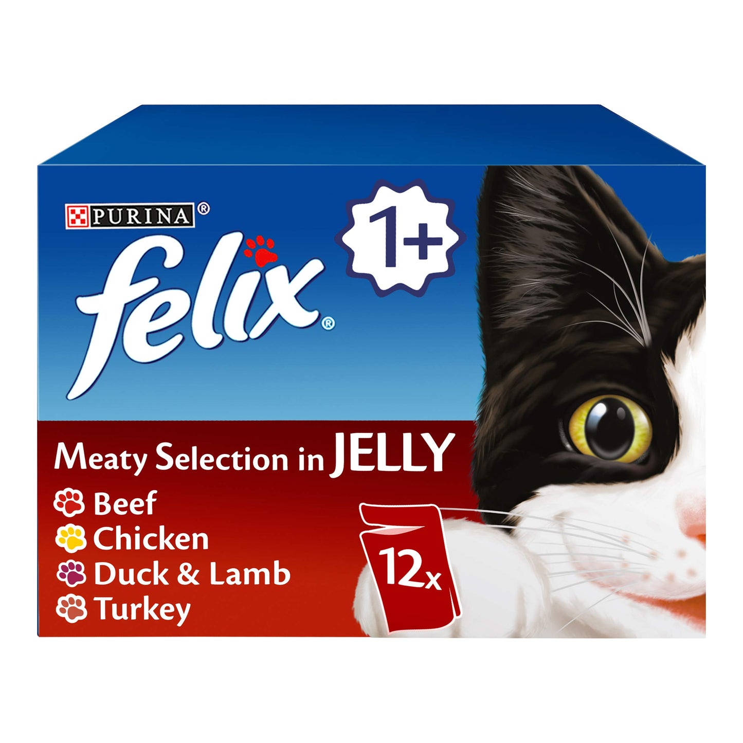 Purina Felix Meaty Selection in Jelly 12x100g