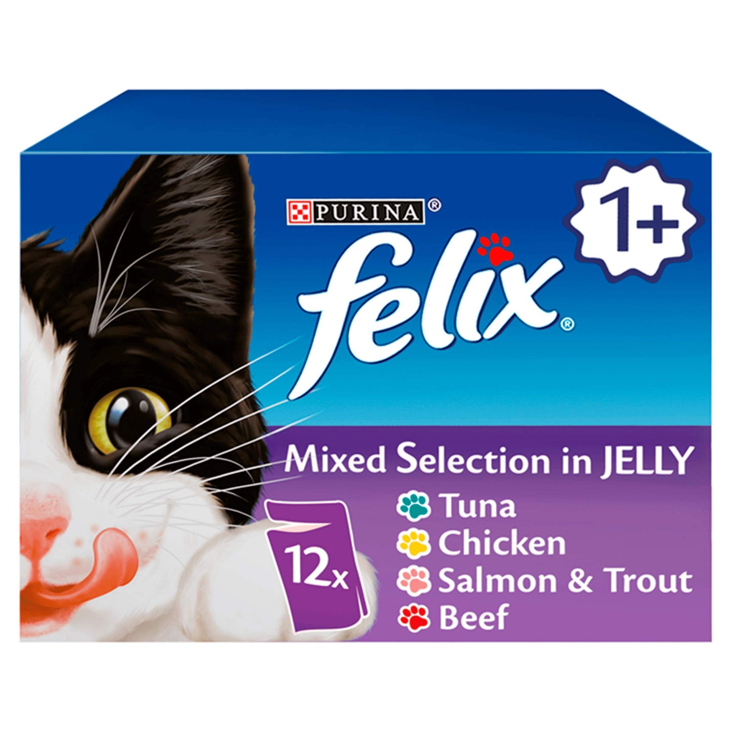 Purina Felix Mixed Selection in Jelly 12x100g