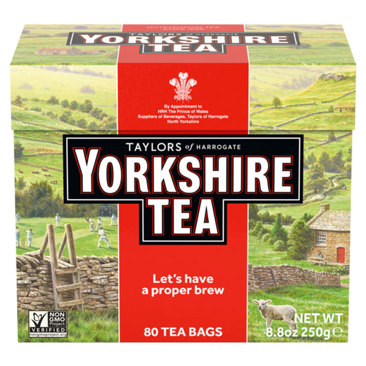 Yorkshire Tea 80 Tea Bags (BEVERAGES)