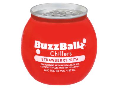 Buzz Ballz Cocktails Strawberry Rita Can 200ml (ALCOHOL)