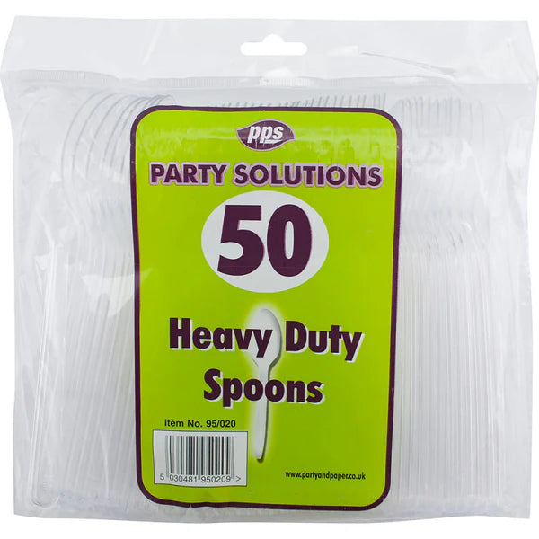 50 Plastic Spoons