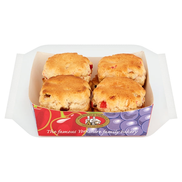 8 Cherry & Sultana Scones