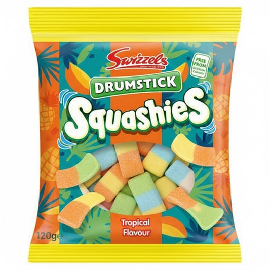 Swizzels Squashies Tropical Fruit Flavour 120g