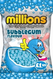 Millions Bubblegum 110g (SHAREBAG)