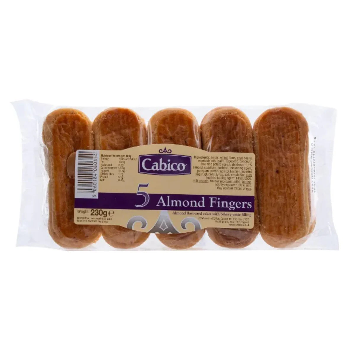 Cabico 5 Almond Fingers