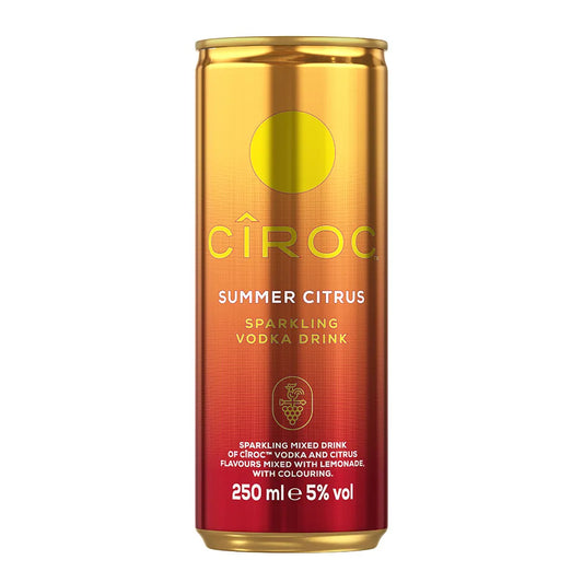 Ciroc Summer Citrus Can 250ml (ALCOHOL)