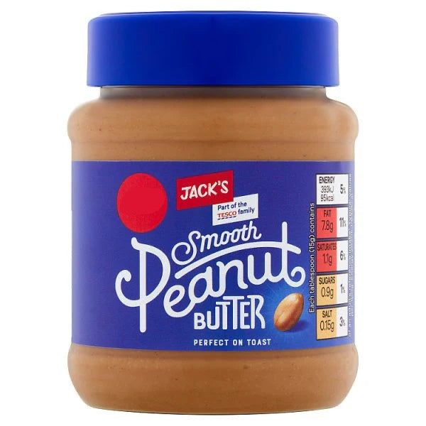 Jack's Smooth Peanut Butter 340g