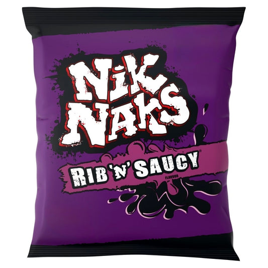 Nik Naks Rib & Saucy 75g