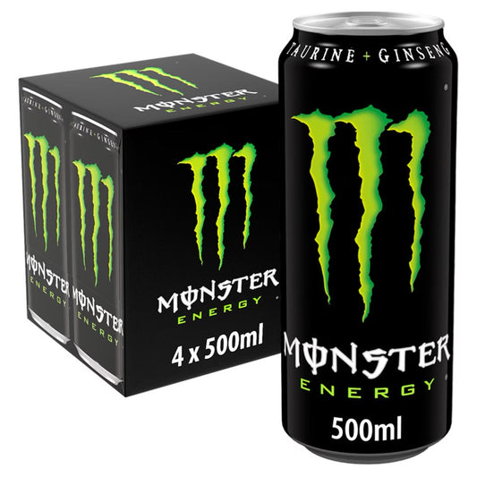 Monster Energy 4x500ml