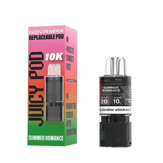 Juicy Pod Nova Max 10k Summer Romance Pods