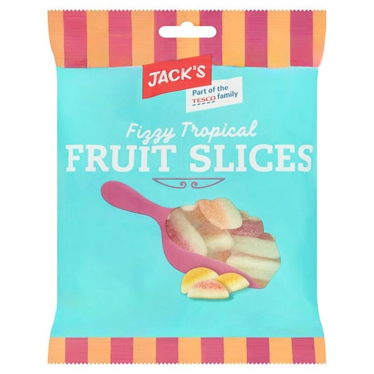 Jack's Fizzy Tropical Fruit Slices 145g