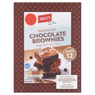 Jack's Chocolate Brownies Kit