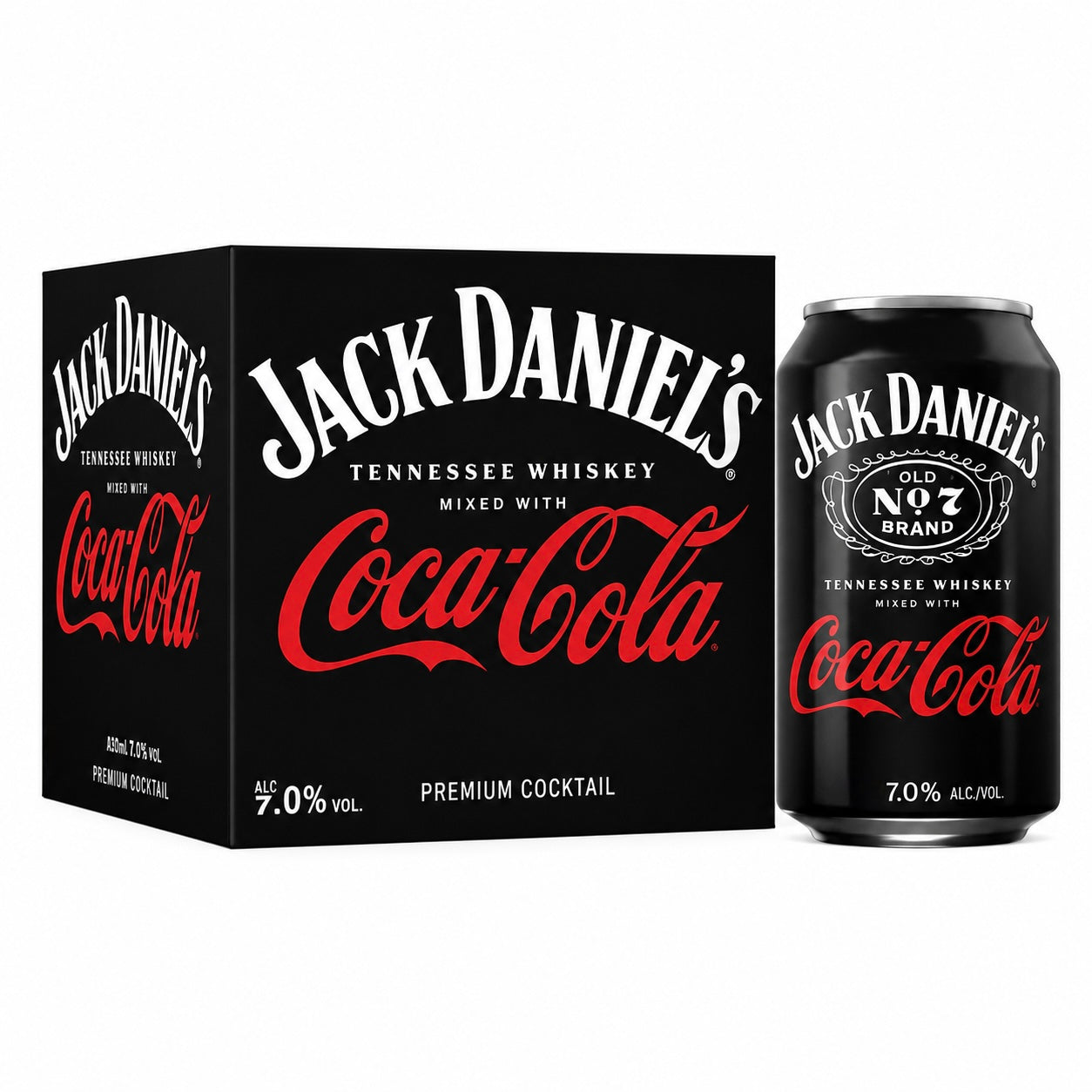 Jack Daniel’s Coca-Cola 4x250ml
