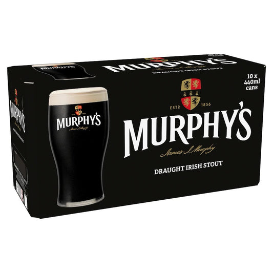 Murphy’s Draught Irish Stout 10x440ml