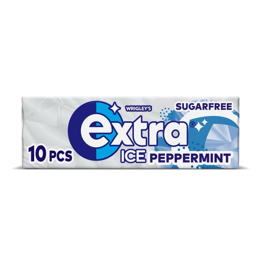 Wrigley’s Extra Ice Peppermint Sugarfree Chewing Gum 14g