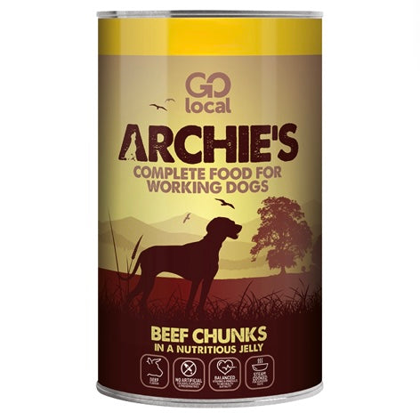 Go Local Archie’s Beef Chunks in Nutritious Jelly 1200g