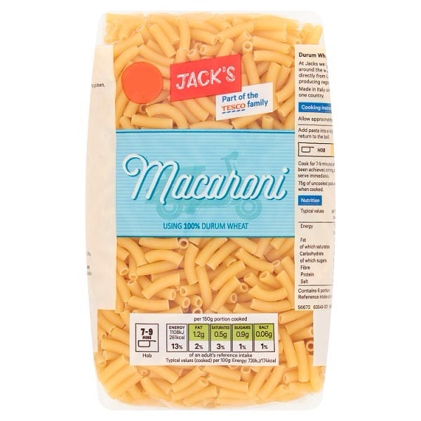 Jack's Macaroni Pasta 500g