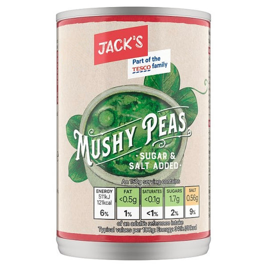 Jack’s Mushy Peas 300g
