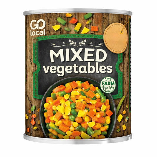 Go Local Mixed Vegetables in Water 300g