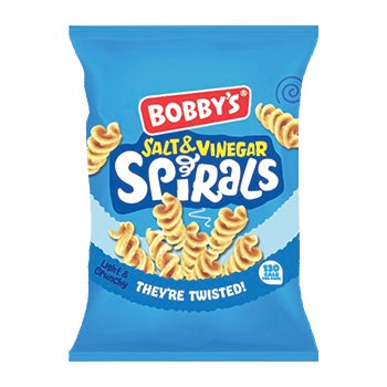 Bobby's Spirals Salt & Vinegar 28g