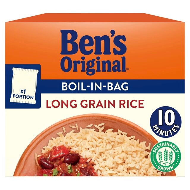 Ben's Boil-in-Bag Long Grain Rice 250g